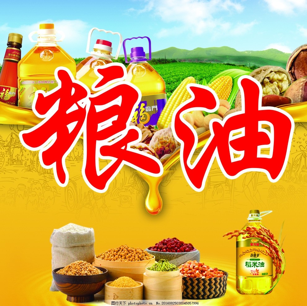 从田间到餐桌 粮油图片背后的食品安全与文化